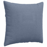 Cuscini da Divano 2 pcs Blu 45 x 45 cm Tessuto in Cords