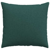 Cuscini da Divano 2 pcs Verde Scuro 50 x 50 cm Tessuto