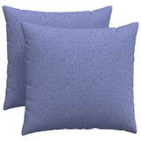 Cuscini da Divano 2 pcs Blu 50 x 50 cm Tessuto