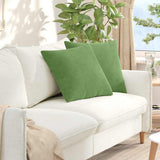 Cuscini da Divano 2 pcs Verde chiaro 50 x 50 cm