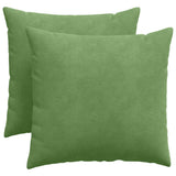 Cuscini da Divano 2 pcs Verde chiaro 50 x 50 cm
