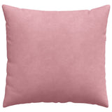 Cuscini da Divano 2 pcs Rosa 50 x 50 cm Tessuto in Cords