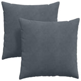 Cuscini da Divano 2 pcs Grigio scuro 60 x 60 cm