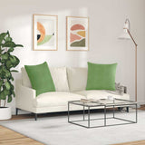 Cuscini da Divano 2 pcs Verde chiaro 60 x 60 cm