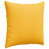 Cuscini da Divano 2 pcs Giallo Chiaro 60 x 60 cm