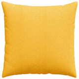 Cuscini da Divano 2 pcs Giallo Chiaro 60 x 60 cm