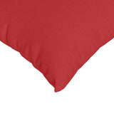 Cuscini da Divano 2 pcs Rosso 80 x 80 cm Tessuto