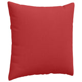 Cuscini da Divano 2 pcs Rosso 80 x 80 cm Tessuto
