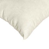 Cuscini da Divano 2 pcs Crema 80 x 80 cm Tessuto in Cords