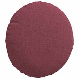 Cuscini per Seduta 2 pcs Rosso Vino 30 x 13 cm Tessuto