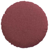 Cuscini per Seduta 2 pcs Rosso Vino 30 x 13 cm Tessuto
