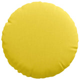 Cuscini per Seduta 2 pcs Giallo Chiaro 30 x 13 cm Tessuto