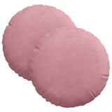Cuscini per Seduta 2 pcs Rosa  40 x 13 cm Velluto