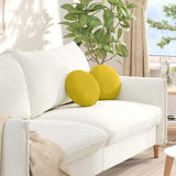 Cuscini per Seduta 2 pcs Giallo  40 x 13 cm Velluto