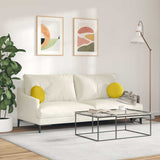 Cuscini per Seduta 2 pcs Giallo  40 x 13 cm Velluto