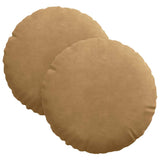 Cuscini per Seduta 2 pcs Marrone  40 x 13 cm Velluto