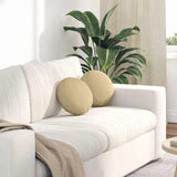 Cuscini per Seduta 2 pcs Grigio Verde  30 cm Tessuto in Cords