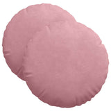 Cuscini per Seduta 2 pcs Rosa  40 x 13 cm Velluto