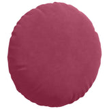 Cuscini per Seduta 2 pcs Rosso Vino  40 x 13 cm Velluto
