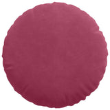 Cuscini per Seduta 2 pcs Rosso Vino  40 x 13 cm Velluto