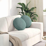 Cuscini per Seduta 2 pcs Verde Mare  40 x 13 cm Velluto