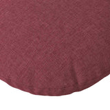 Cuscini per Seduta 2 pcs Rosso Vino 50 x 19 cm Tessuto