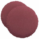 Cuscini per Seduta 2 pcs Rosso Vino 50 x 19 cm Tessuto
