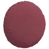 Cuscini per Seduta 2 pcs Rosso Vino 50 x 19 cm Tessuto