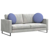 Cuscini per Seduta 2 pcs Blu jeans 50 x 19 cm Tessuto