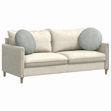 Cuscini per Seduta 2 pcs Grigio chiaro  40 x 13 cm Velluto