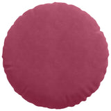 Cuscini per Seduta 2 pcs Rosso Vino  40 x 13 cm Velluto