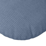 Cuscini per Seduta 2 pcs Blu  50 cm Tessuto in Cords