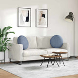 Cuscini per Seduta 2 pcs Blu  50 cm Tessuto in Cords
