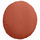 Cuscini per Seduta 2 pcs Rosso Arancio  50 cm Tessuto in Cords