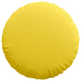 Cuscini per Seduta 2 pcs Giallo Chiaro 60 x 21 cm Tessuto