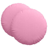 Cuscini per Seduta 2 pcs Rosa 60 x 21 cm Tessuto