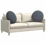 Cuscini per Seduta 2 pcs Grigio scuro  40 x 13 cm Velluto