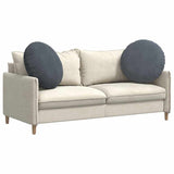 Cuscini per Seduta 2 pcs Grigio scuro  40 x 13 cm Velluto