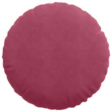 Cuscini per Seduta 2 pcs Rosso Vino  40 x 13 cm Velluto