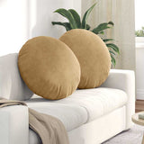 Cuscini per Seduta 2 pcs Marrone  40 x 13 cm Velluto