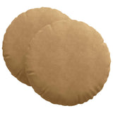 Cuscini per Seduta 2 pcs Marrone  40 x 13 cm Velluto