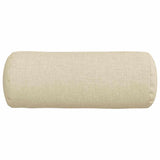 Cuscini a rullo 2 pcs Crema  15 x 40 cm Tessuto