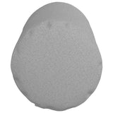 Cuscini a rullo 2 pcs Grigio Nuvola  15 x 40 cm Tessuto