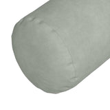 Cuscini a rullo 2 pcs Grigio chiaro  15 x 40 cm