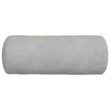 Cuscini a rullo 2 pcs Grigio chiaro  15 x 40 cm