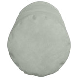 Cuscini a rullo 2 pcs Grigio chiaro  15 x 40 cm