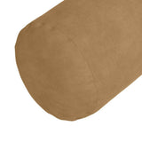 Cuscini a rullo 2 pcs Marrone  15 x 40 cm Tessuto in Cords