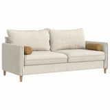 Cuscini a rullo 2 pcs Marrone  15 x 40 cm Tessuto in Cords