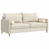 Cuscini a rullo 2 pcs Crema  15 x 40 cm Tessuto in Cords