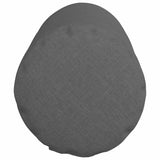 Cuscini a rullo 2 pcs Grigio scuro  25 x 70 cm Tessuto